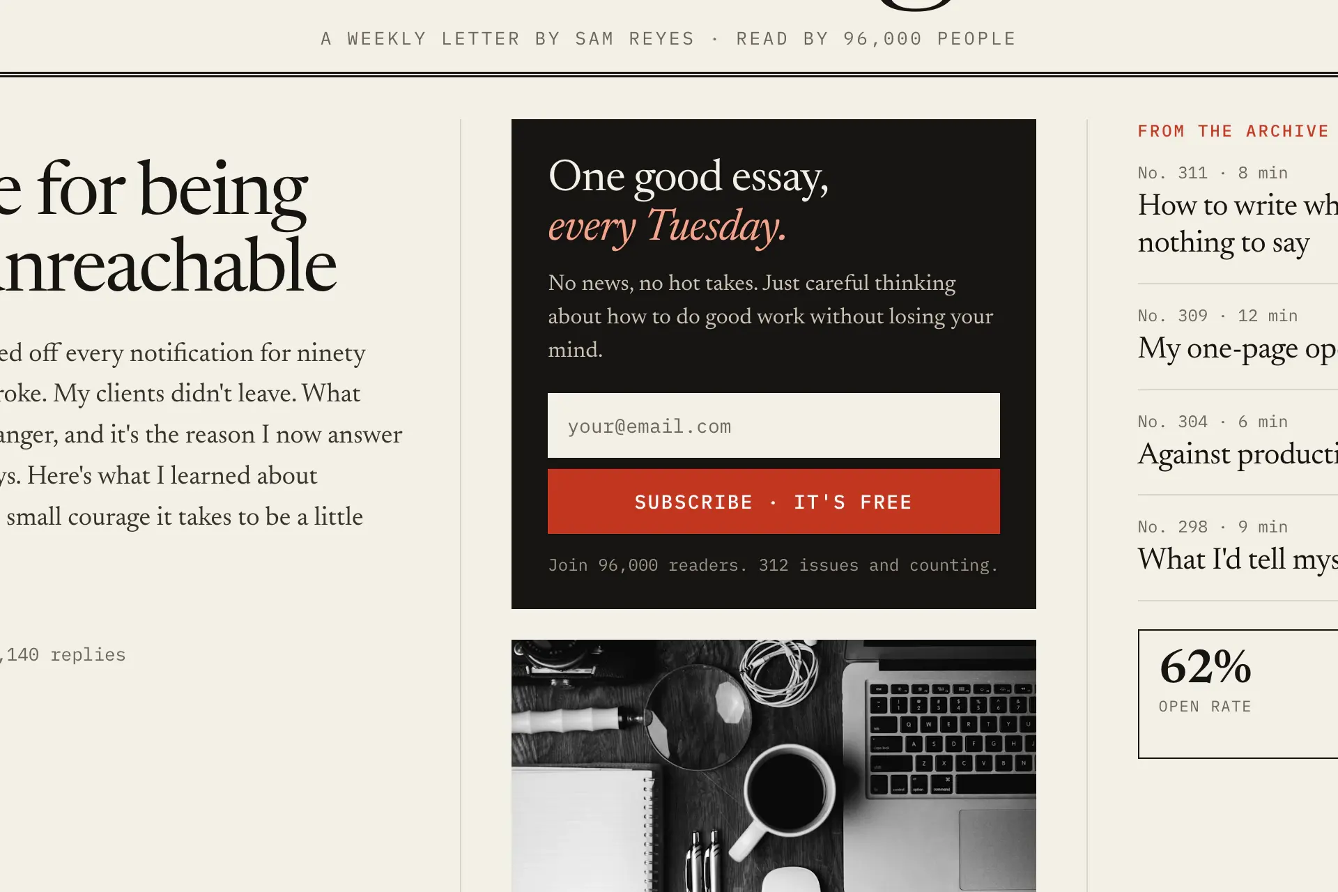 The Margin, detail 1