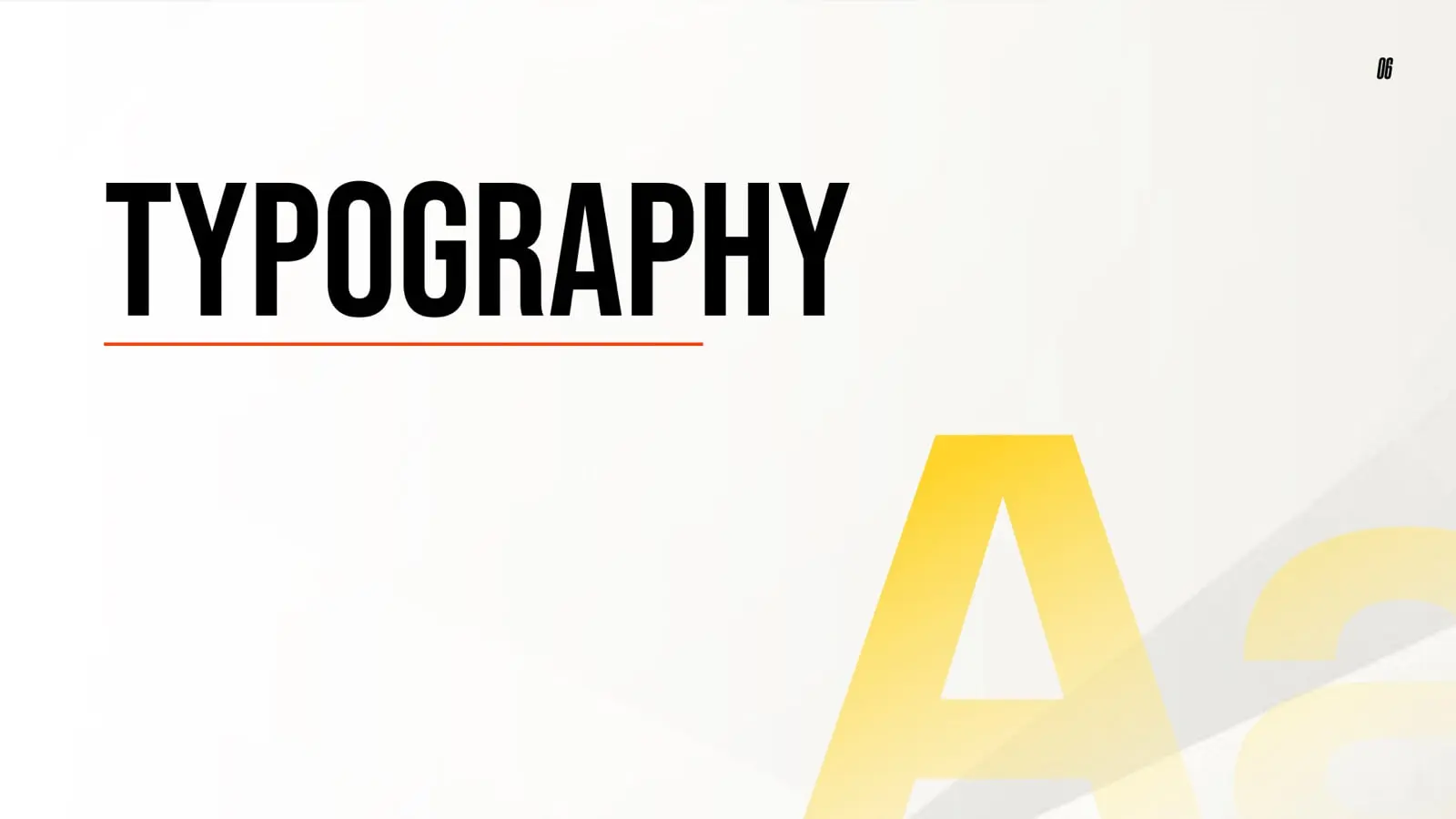 Ayman Tamim brand guideline, page 8: Typography