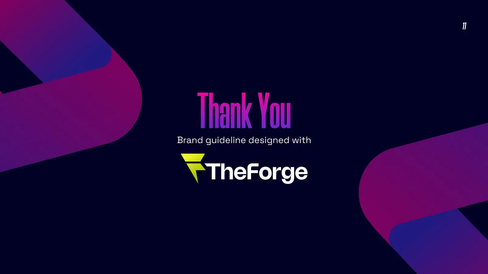 Salesy AI brand guideline, page 11: Thank you